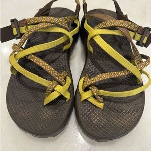 Chaco Women's Sandals - Yellow and Brown